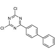 2-(4-Biphenylyl)-4,6-dichloro-1,3,5-triazine >97.0%(GC)(N) - CAS 10202-45-6
