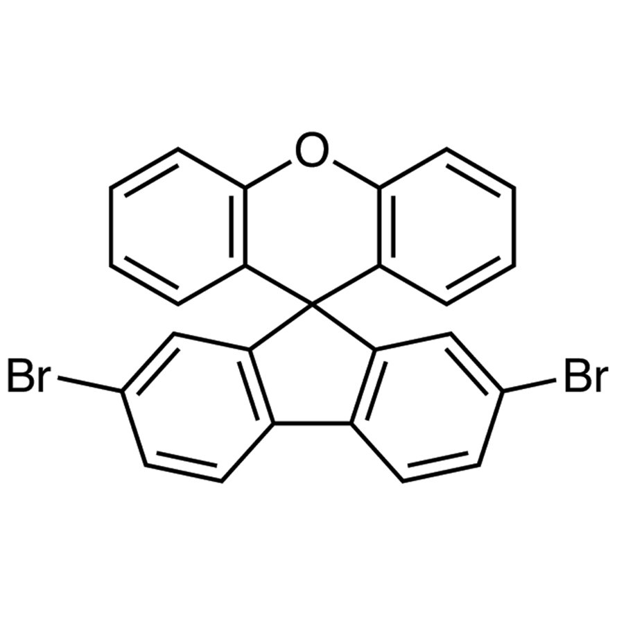 2,7-Dibromospiro[9H-fluorene-9,9'-[9H]xanthene] >98.0%(GC) - CAS 198142-65-3