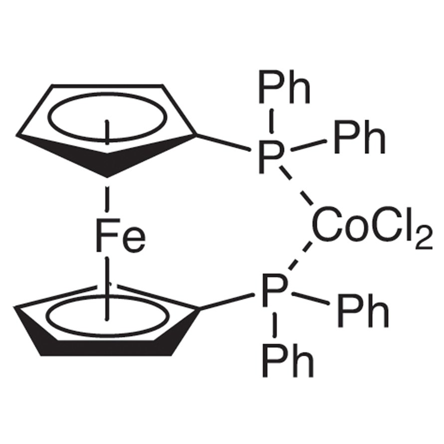 [1,1'-Bis(diphenylphosphino)ferrocene]cobalt(II) Dichloride >98.0%(T) - CAS 67292-36-8