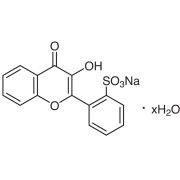 Sodium Flavonol-2'-sulfonate Hydrate [for Determination of Sn, Zr] >98.0%(T) - CAS 77125-87-2