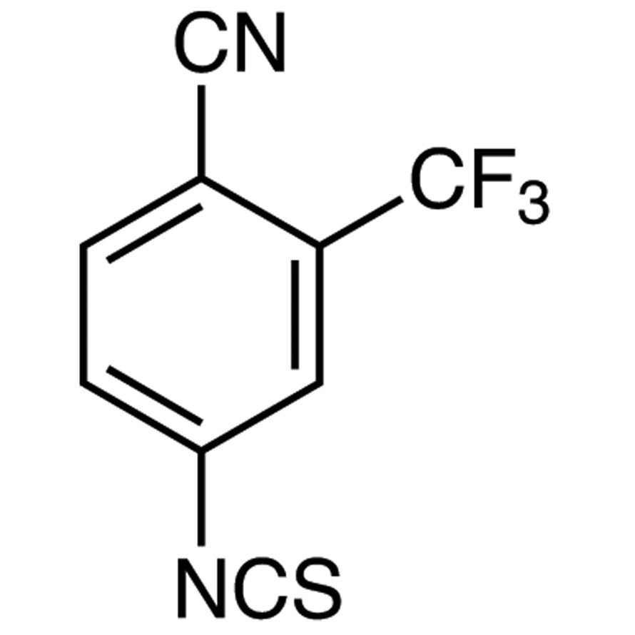 4-Isothiocyanato-2-(trifluoromethyl)benzonitrile >98.0%(GC) - CAS 143782-23-4
