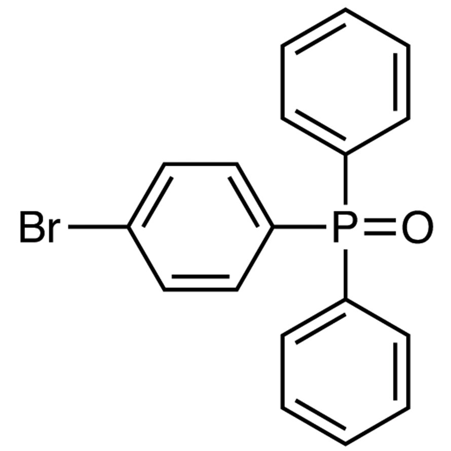 (4-Bromophenyl)diphenylphosphine Oxide >98.0%(GC) - CAS 5525-40-6