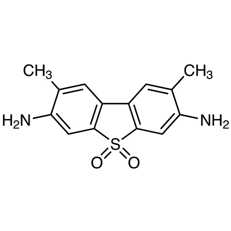 3,7-Diamino-2,8-dimethyldibenzothiophene Sulfone (contains 2,6-Dimethyl isomer) >70.0%(HPLC) - CAS 55011-44-4