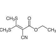 Ethyl 3,3-Bis(methylthio)-2-cyanoacrylate >98.0%(N) - CAS 17823-58-4