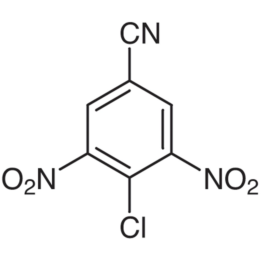 4-Chloro-3,5-dinitrobenzonitrile >98.0%(GC)(T) - CAS 1930-72-9