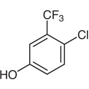 2-Chloro-5-hydroxybenzotrifluoride >98.0%(GC) - CAS 6294-93-5