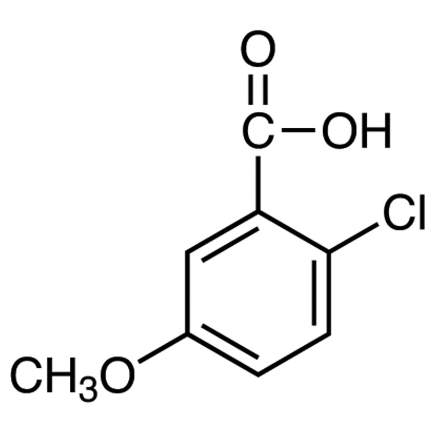 2-Chloro-5-methoxybenzoic Acid >98.0%(GC)(T) - CAS 6280-89-3