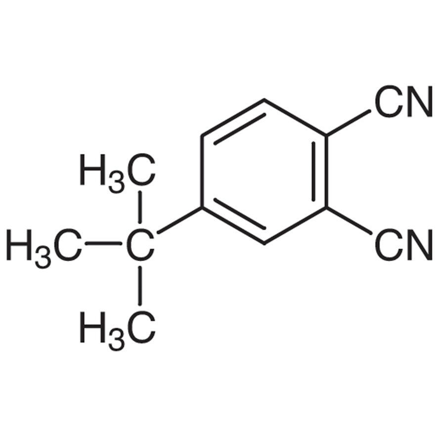 4-tert-Butylphthalonitrile >98.0%(GC)(N) - CAS 32703-80-3