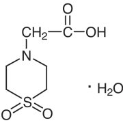 Thiomorpholinoacetic Acid 1',1'-Dioxide Monohydrate >98.0%(GC)(T) - CAS 155480-08-3
