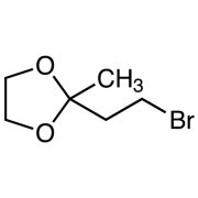 2-(2-Bromoethyl)-2-methyl-1,3-dioxolane >96.0%(GC) - CAS 37865-96-6