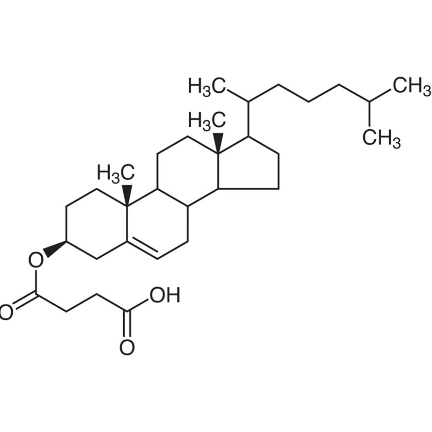 Cholesterol Hydrogen Succinate >97.0%(T) - CAS 1510-21-0