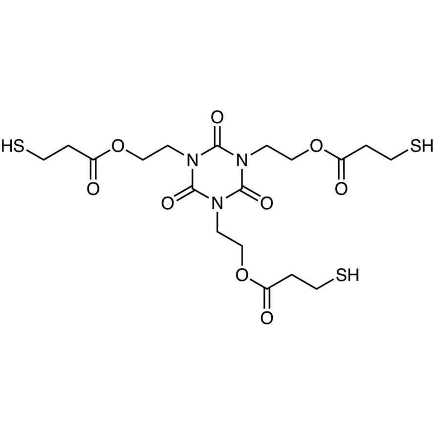 Tris[2-(3-mercaptopropionyloxy)ethyl] Isocyanurate >70.0%(HPLC) - CAS 36196-44-8