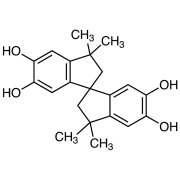 5,5',6,6'-Tetrahydroxy-3,3,3',3'-tetramethyl-1,1'-spirobiindane >96.0%(T)(HPLC) - CAS 77-08-7