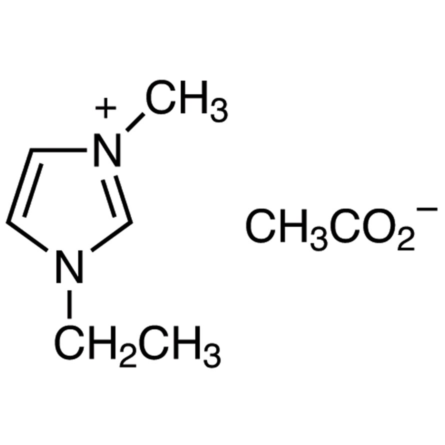 1-Ethyl-3-methylimidazolium Acetate >94.0%(HPLC) - CAS 143314-17-4