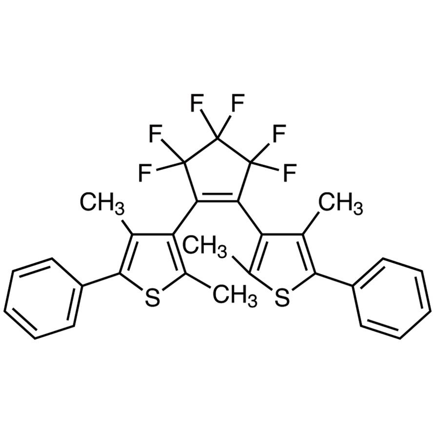 1,2-Bis(2,4-dimethyl-5-phenyl-3-thienyl)-3,3,4,4,5,5-hexafluoro-1-cyclopentene (purified by sublimation) >99.0%(GC) - CAS 172612-67-8