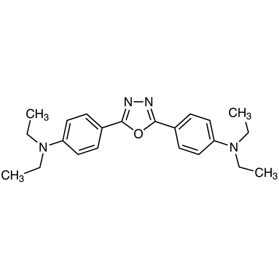 2,5-Bis(4-diethylaminophenyl)-1,3,4-oxadiazole >98.0%(T) - CAS 1679-98-7