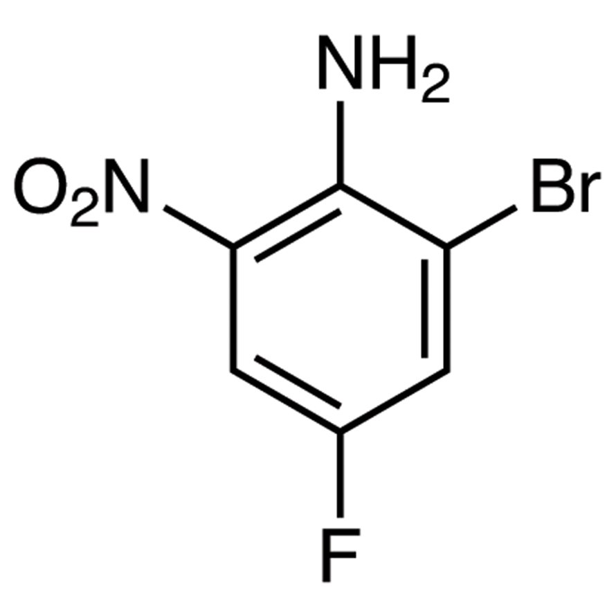 2-Bromo-4-fluoro-6-nitroaniline >98.0%(GC) - CAS 10472-88-5