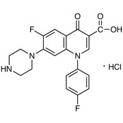 Sarafloxacin Hydrochloride >97.0%(HPLC) - CAS 91296-87-6