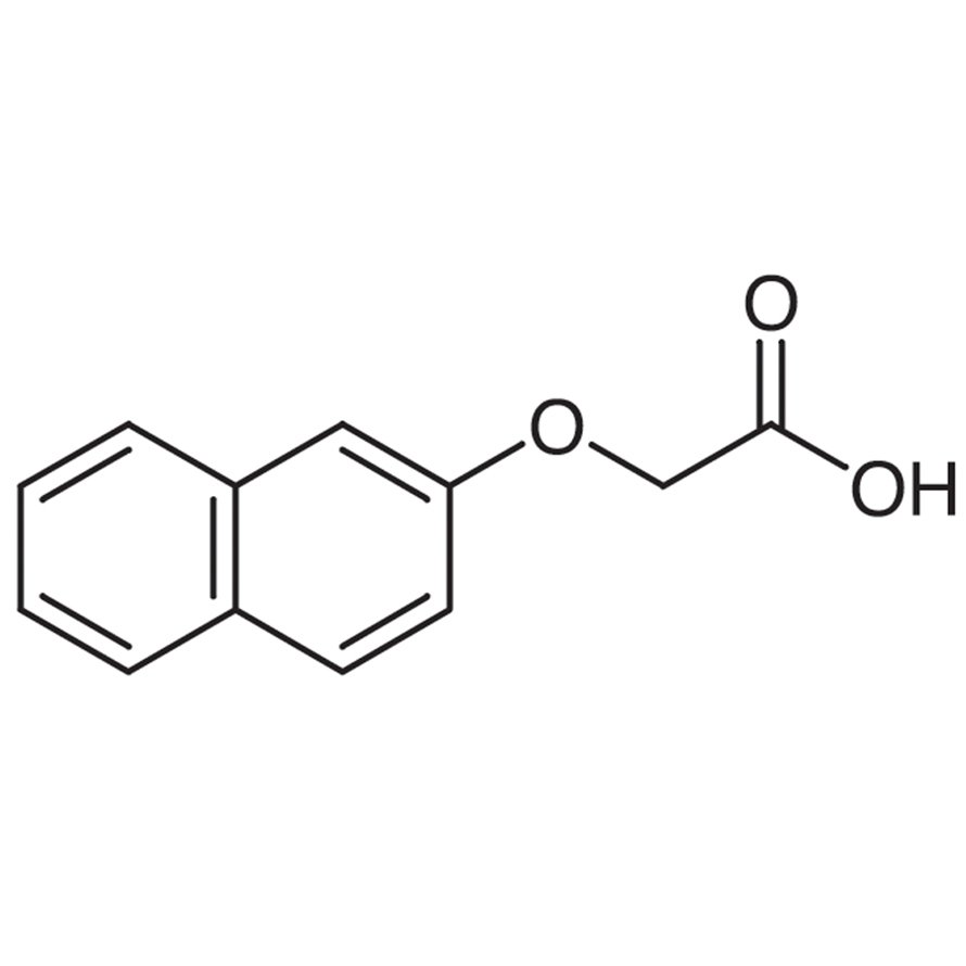 2-Naphthyloxyacetic Acid >98.0%(GC)(T) - CAS 120-23-0