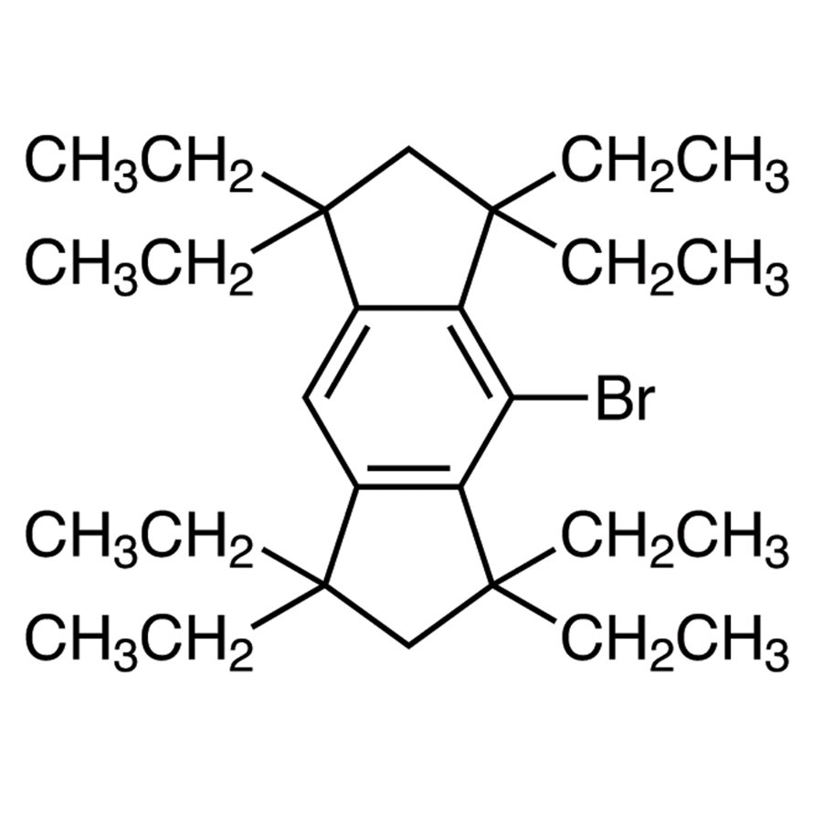 4-Bromo-1,1,3,3,5,5,7,7-octaethyl-1,2,3,5,6,7-hexahydro-s-indacene >95.0%(GC) - CAS 960079-28-1