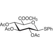 Methyl (Phenyl 2,3,4-Tri-O-acetyl-1-thio-β-D-glucopyranosid)uronate >98.0%(HPLC) - CAS 62812-42-4