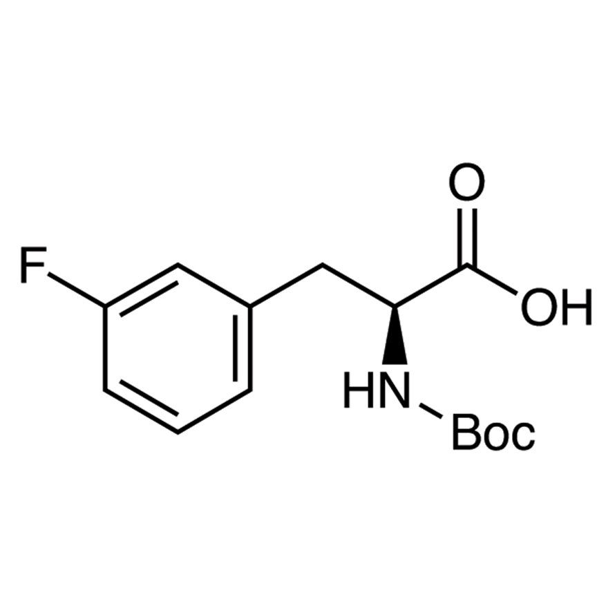 N-(tert-Butoxycarbonyl)-3-fluoro-L-phenylalanine >98.0%(T)(HPLC) - CAS 114873-01-7