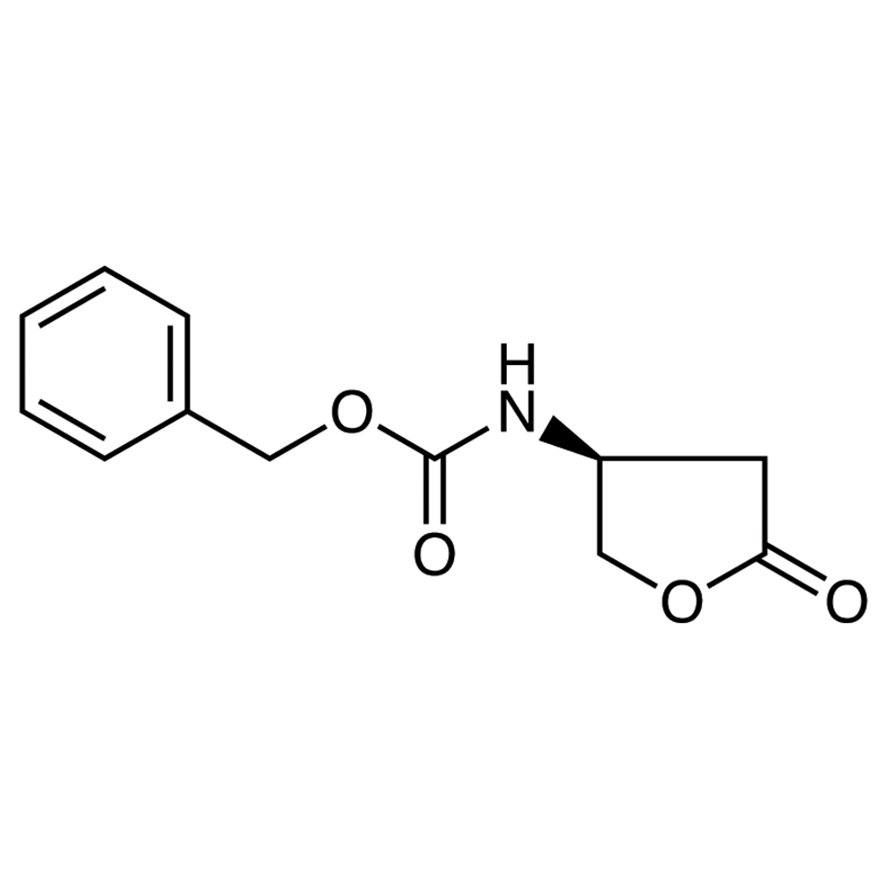 (S)-β-(Carbobenzoxyamino)-γ-butyrolactone >98.0%(HPLC)(N) - CAS 87219-29-2