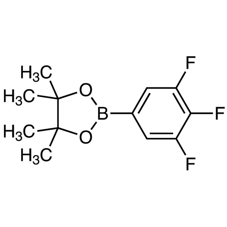 4,4,5,5-Tetramethyl-2-(3,4,5-trifluorophenyl)-1,3,2-dioxaborolane >98.0%(GC)(T) - CAS 827614-70-0