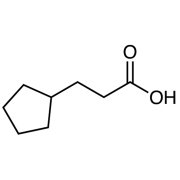 3-Cyclopentylpropionic Acid >98.0%(GC)(T) - CAS 140-77-2