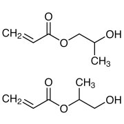 Hydroxypropyl Acrylate (mixture of 2-Hydroxypropyl and 2-Hydroxy-1-methylethyl Acrylate) (stabilized with MEHQ) >90.0%(GC) - CAS 25584-83-2