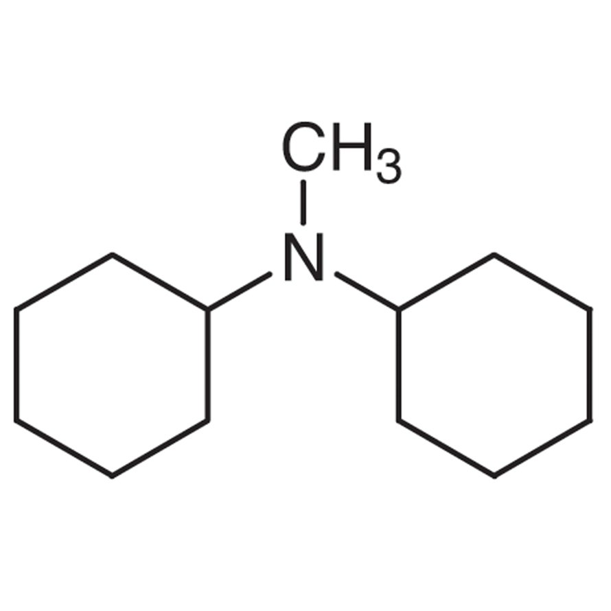 N,N-Dicyclohexylmethylamine >98.0%(GC)(T) - CAS 7560-83-0