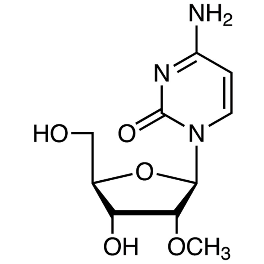 2'-O-Methylcytidine >98.0%(T)(HPLC) - CAS 2140-72-9