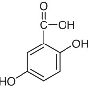 2,5-Dihydroxybenzoic Acid [Matrix for MALDI-TOF/MS] >99.0%(GC)(T) - CAS 490-79-9