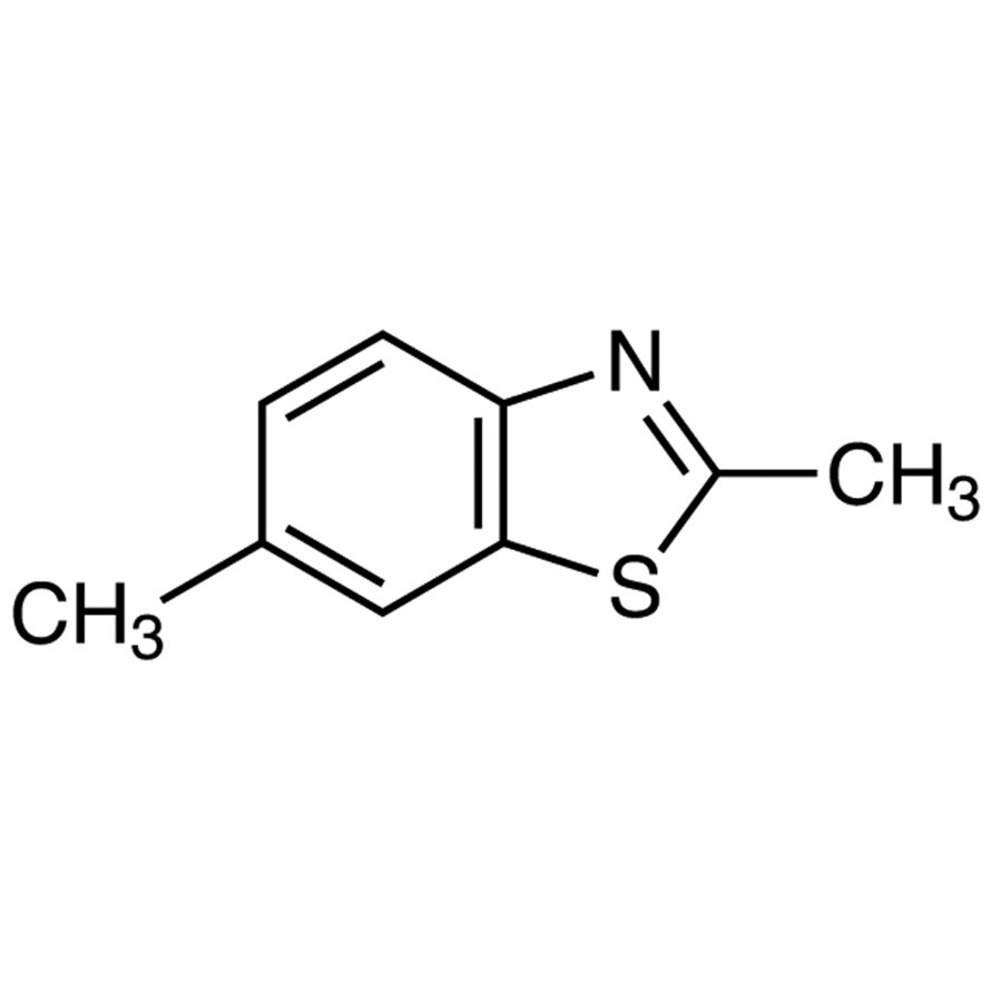 2,6-Dimethylbenzothiazole >98.0%(GC) - CAS 2941-71-1