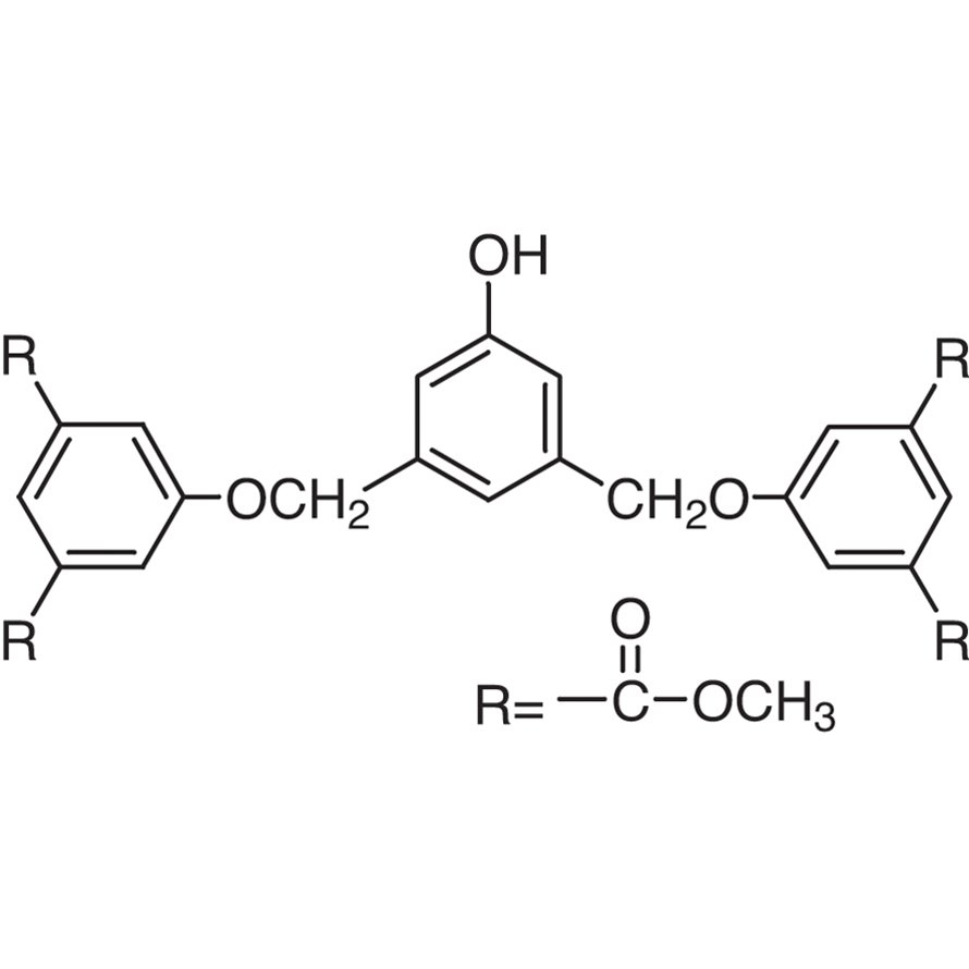 3,5-Bis[3,5-bis(methoxycarbonyl)phenoxymethyl]phenol >98.0%(HPLC) - CAS 186605-76-5