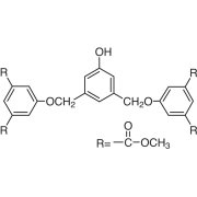 3,5-Bis[3,5-bis(methoxycarbonyl)phenoxymethyl]phenol >98.0%(HPLC) - CAS 186605-76-5