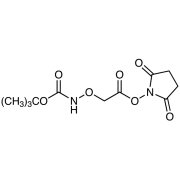N-Succinimidyl [(tert-Butoxycarbonyl)aminooxy]acetate >98.0%(N)(qNMR) - CAS 80366-85-4