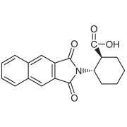 (1S,2S)-2-(Naphthalene-2,3-dicarboximido)cyclohexanecarboxylic Acid >98.0%(T)(HPLC) - CAS 642995-16-2