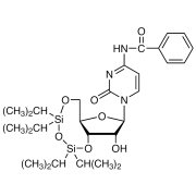 N4-Benzoyl-3',5'-O-(1,1,3,3-tetraisopropyl-1,3-disiloxanediyl)cytidine >97.0%(HPLC)(N) - CAS 69304-43-4