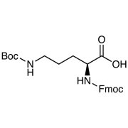 Nδ-(tert-Butoxycarbonyl)-Nα-[(9H-fluoren-9-ylmethoxy)carbonyl]-L-ornithine >98.0%(T)(HPLC) - CAS 109425-55-0