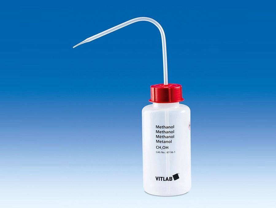 Piset PE-LD Geniş Boyunlu, Özel Emniyetli Kapaklı  ( Toluene )     500 ml
