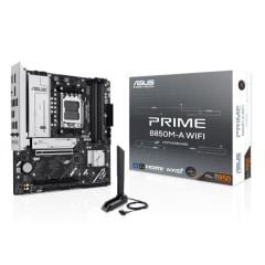 ASUS PRIME B850M-A WIFI DDR5 8000MT/S 1XHDMI 2XDP 3XM.2 USB3.2 MATX AM5 (AMD AM5 9000/8000/7000 SERİLERİ İLE UYUMLU)