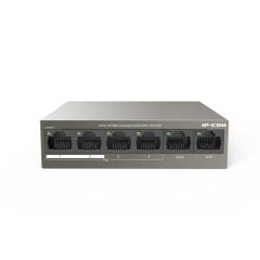 IpCom F1106P463W 4 Port 10/100+2X10/100 Uplınk Metal Kasa 58W Poe Swıtch