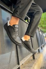 CH981 - CST Tennis Erkek Ayakkabı SIYAH/BEYAZ