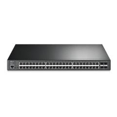 TpLınk Omada TlSg3452P 48 Port Gıgabıt L2+ 4 Port 1Gb Sfp Uplınk 384W Poe Yöneti̇lebi̇li̇r Rackmount Swıtch