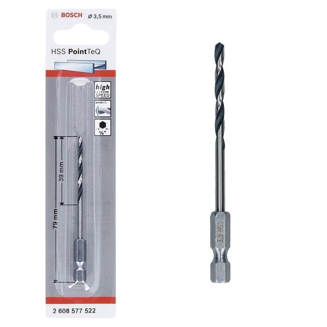Bosch Pointteq Altıgen Şaftlı Hss Matkap Ucu 3,5 mm