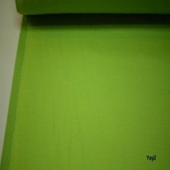 Green Color Flannel Fabric