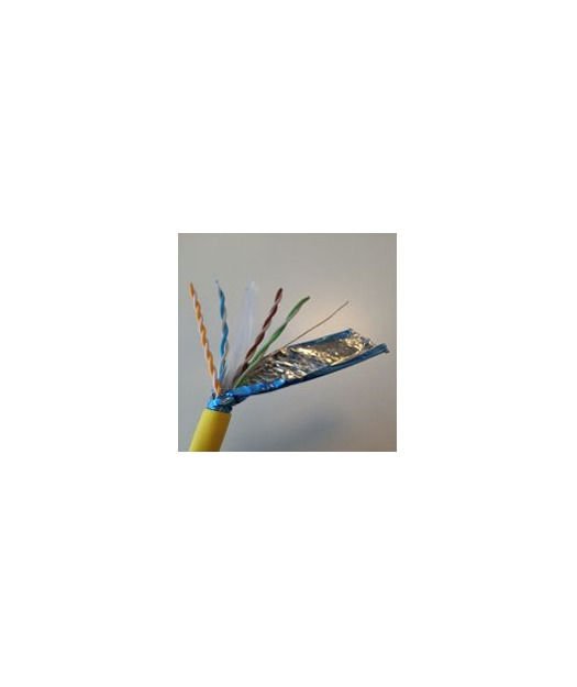 Cat6A F/UTP LSZH Makara 4P 500m Sarı