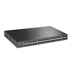 TpLınk Omada TlSg3452Xp 48 Port Gıgabıt + 4X10Gb Sfp+ 500W Poe Jetstream Yöneti̇lebi̇li̇r Rackmount Swıtch