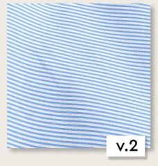 Rayures bleues popeline